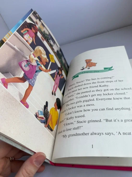 VTG Barbie Girl’s Best Friend Children's Book- Barbie & Friends Book Club 1998 - Picture 8 of 8